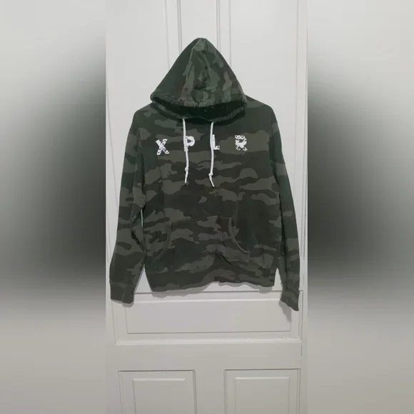 Xplr sales camo hoodie